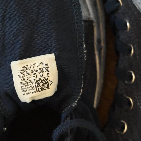 Converse Chuck 70 Overdyed Linen - Blue - Picture 6 of 7